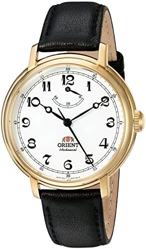 Orient Men's 'Monarch' Mechanical Hand Wind Stainless Steel and