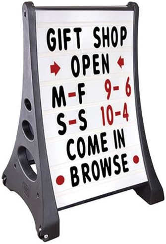 Extra Large Quick Loading Standard Message Board Sidewalk Sign