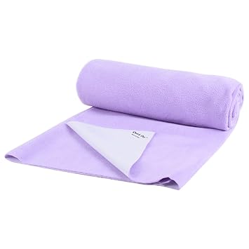 Quick Dry Waterproof Bed Protector Large - Lilac, L