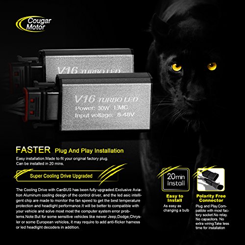 5 Cougar+Motor+Headlight+Bulbs+Conversion