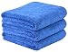 KinHwa Microfiber Car Drying Towels Super Absorbent Large Car Wash Towels Scratch Free Car Cleaning Towels Ultra Soft Auto Detailing Towels 380gsm 16Inch x 24Inch 3 Pack Blue