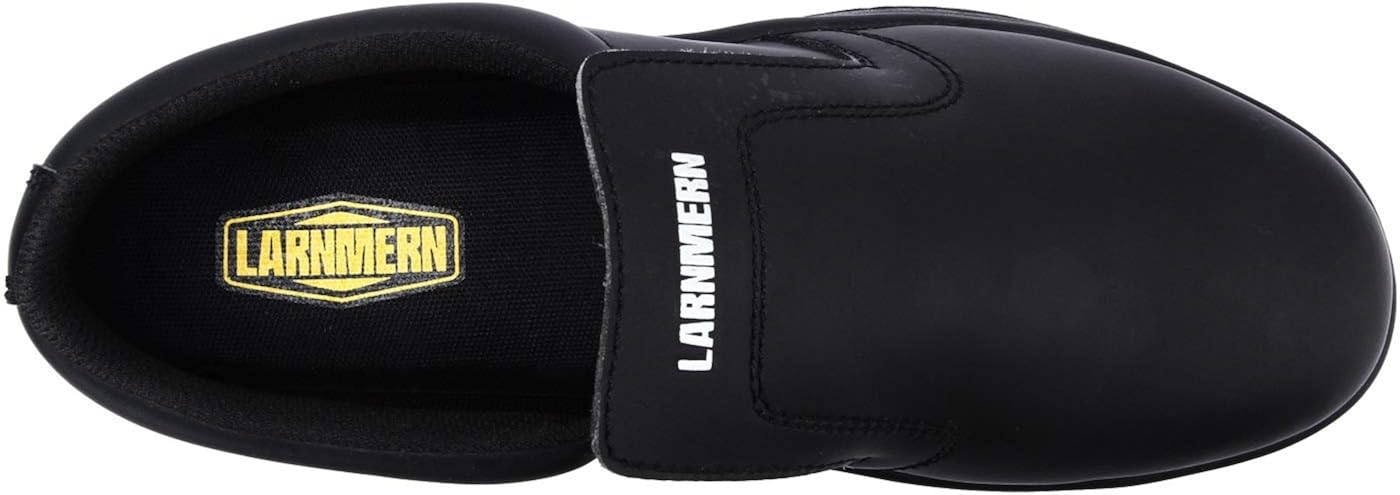 LARNMERN Chef Nurse Shoes Non-Slip Men Clog Oil Water Resistant Work Slippers Food Service Shoe: Shoes