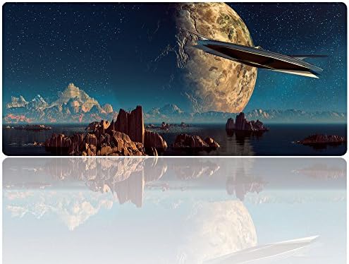 KINPLE XXL Extended Large Gaming Mouse Pad Non-Slip Water-Resistant Rubber Cloth Computer Game Mouse Mat
