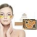 LA ARONET 24K Gold Eye Treatment Masks - (Pack of 20 Pairs) with Anti-Aging Wrinkle Reduction Collagen and Nutrients to Reduce Dark Circles, Bags, and Eye Puffiness, 5 EXTRA BONUS PAIRS included