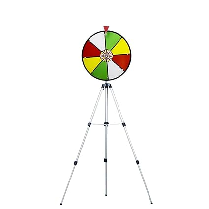 MIDWAY MONSTERS Color Dry Erase Prize Wheel with Stand, 16-Inch