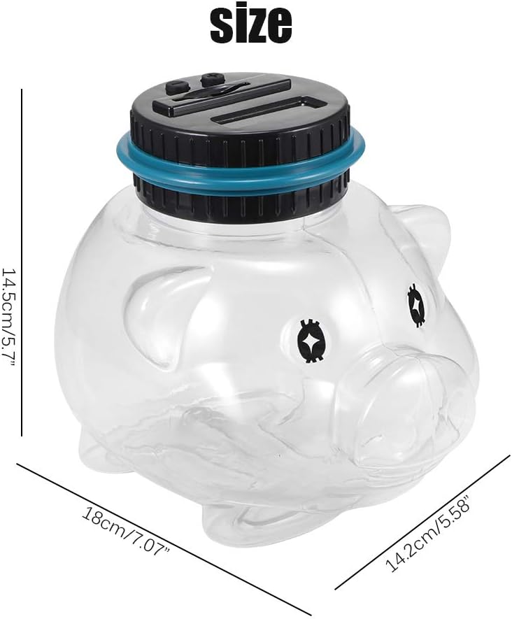 Piggy Bank AOZBZ Digital Piggy Bank Counter Safe Money Bank Coin Saving