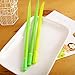 Black Gel Ink Pen Forest Green Grass Leaf Novelty Design Grass Pen Glass Blade Grass Leaf Shaped Rollerball Pens Creative Stationery Gift Pack of 24