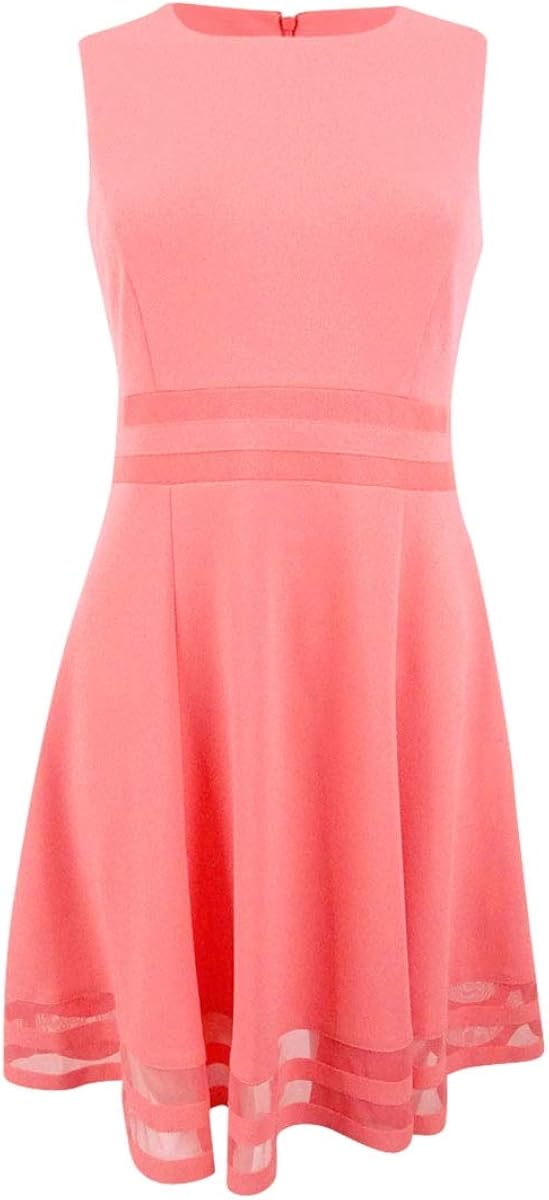 calvin klein illusion dress