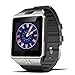Smartwatch, Bluetooth Smart Watch and Unlocked Watch Cell Phone all in one for Android Smartphones Samsung Sony LG and IOS iPhone–Silver