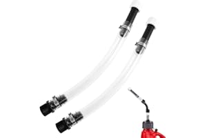 AMZAUTO 2 PCS VP Fuel Jug Hose, Tank Nozzle for VP Racing Fuel Jug 3/5.5 Gallon Gas Can, Gas Can Spout Replacement