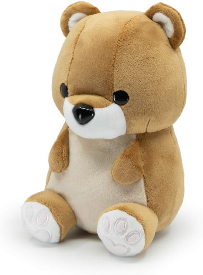 Bellzi Teddy Bear Cute Stuffed Animal Plush Toy - Adorable Soft Brown Grizzly Bear Toy Plushies and Gifts - Perfect Present for Kids, Babies, Toddlers - Teddi: Toys & Games