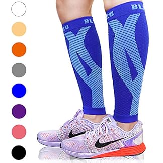 Blitzu Calf Compression Sleeves - Comes in 8 colors