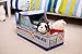 Clever Creations Collapsible Storage Organizer and Ottoman, Perfect Vehicle Themed Toy Chest for Storing Books, Shoes, Games and More, Police Boat