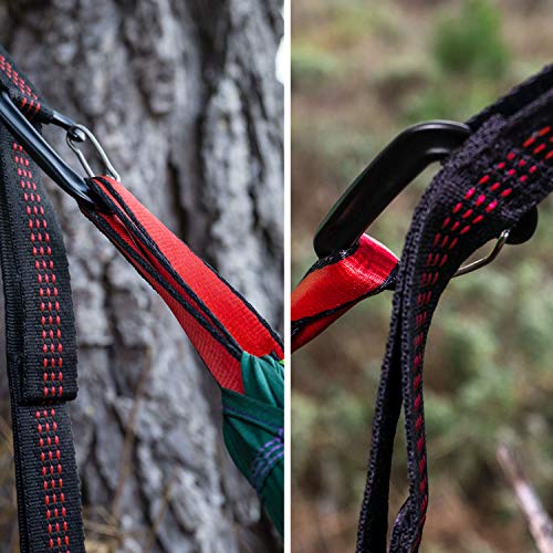 9th WAVE CloudNest Double Tree Hammock + Heavy Duty Suspension Straps
