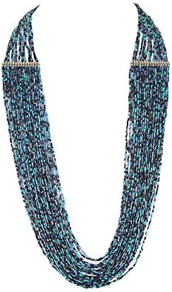 DCA Multicolor Glass Women Necklace