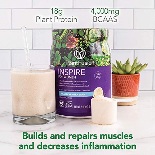 PlantFusion Inspire Women Protein Powder Plant Based Vegan Protein
