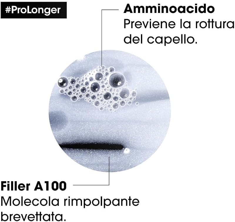 Balsamo professionale per capelli lunghi e assottigliati Pro Longer Serie Expert, Formula rinnovatrice, 200 ml
