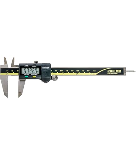 ミツトヨ ノギス 500-196-30 CD-6 ASX 500-196-30 Caliper 6″ (150 mm) – High-Precision AOS Encoder, .0005