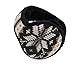 Iuway Unisex Knitted Foldable EarMuffs Fleece Lined Warm Ear Muffs Winter Outdoor EarMuffs (Black)
