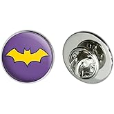 Batman Batgirl Logo Metal 0.75" Lapel Hat Pin Tie Tack Pinback