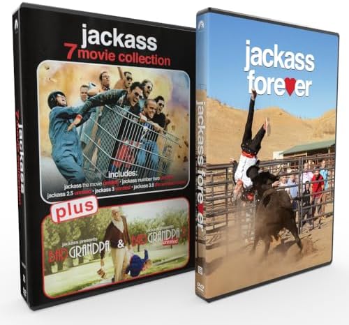 Amazon.com: JACKASS 7 Movie Collection DVD Set (Jackass the Movie