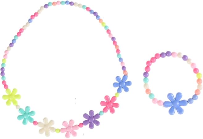 Toyvian Collana Di Fiori Per Ragazze Collana Di Colori Per Caramelle Set Di Gioielli Per Bambini Principessa Fiore Di Prugna Amazon It Casa E Cucina