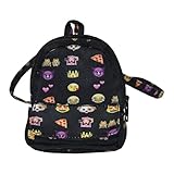 Ari and Friends Fits American Girl 18 inch Dolls - Emoji Fun Zippered BACKPACK - 18 Inch Doll accessories - Designed In USA to Fit 18 inch dolls - Great for your 18 inch doll on the go!
