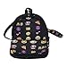 Ari and Friends Fits American Girl 18 inch Dolls - Emoji Fun Zippered BACKPACK - 18 Inch Doll accessories - Designed In USA to Fit 18 inch dolls - Great for your 18 inch doll on the go!