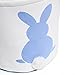Easter Basket for Kids Bunny Bag for Easter (Blue)