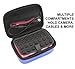 CASEMATIX Blue Camera Case Compatible with Kidizoom Camera Pix Plus, Dragon Touch Instant Print Camera and Camera Toy Accessories - Includes Case Only