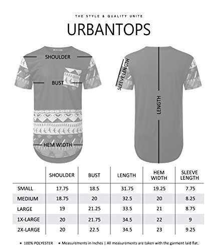 2 URBANTOPS+Hipster+Dashiki+Graphic+Longline