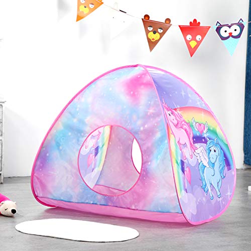 Play10 Ball Pit Unicorn Pop up Play Tent Dreamy Ball Pen for Kids