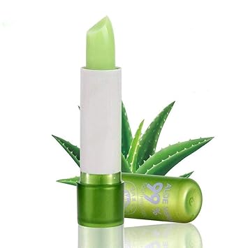 Digital Shoppy Moisture Aloe Vera Natural Temperature Changed Colour Long-Lasting Nourish Protect Lips Care Lip Balm Lipstick