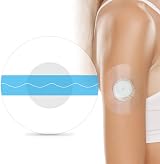 Maylove Freestyle Libre 2 Plus Sensor Covers 55 Pack Waterproof Patches