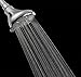 AquaBliss High Pressure 6 Function Shower Head - Perfect Wall Mount, Angle Adjustable Showerhead for Home Spa - w/ Free Plumber's Tape - Chrome