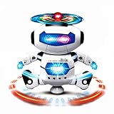 DATEWORK Electronic Walking Dancing Smart Space Robot Astronaut Kids Music Light Toys