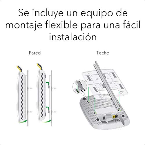 Netgear-WAC510-10000S-Punto-de-acceso-inalambrico-WiFi-AC-profesional-PoE-80211ac-2x2-con-la-aplicacion-Netgear-Insight-para-una-gestion-sencilla-color-blanco