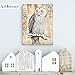 ArtKisser Original Painting of Owl Pictures on Canvas Wall Art Framed Ready to Hang for Bedroom Living Room Decoration 12