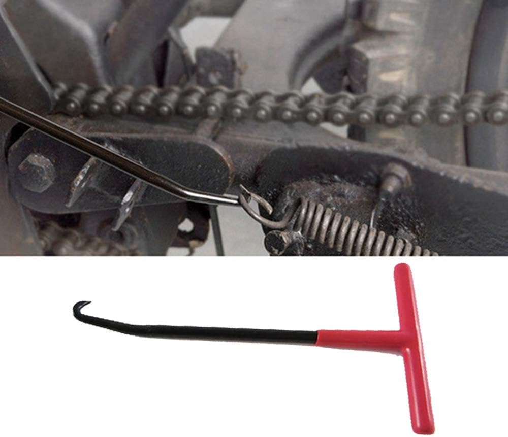 P1 Tools Motorcycle Exhaust Spring Hook Tool T-Handle Type with Rubber Coating: Automotive