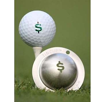 Tin Cup Nassau Pelota de Golf Marca Plantilla, Acero: Amazon.es ...