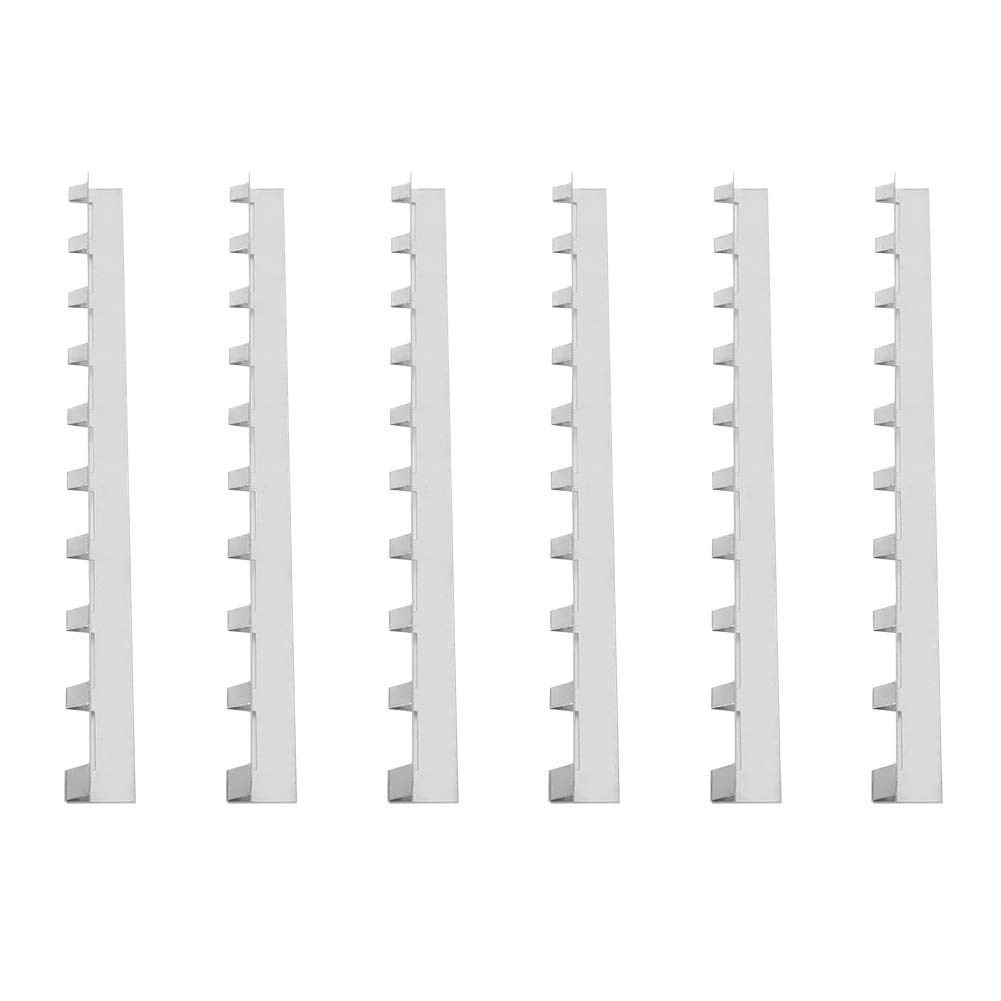 6 Pieces Metal Beehive Frame Strips, Bee Hive Frame Spacers, Metal Beehive Frame for Beekeepers, Spacers Beekeeping Tool Equipment