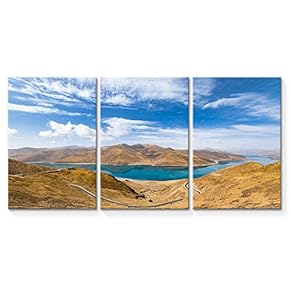 signwin 3 Piece Canvas Wall Art Beautiful Landscape...