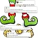 Bigtime Signs XL Reflective Christmas Car Elf Legs Magnet Set - 5-Piece Magnetic Christmas Decorations for Cars with Jingle Bells - Fun Automotive Decor for The Holidays - Magnetic Elf Legs and Bells