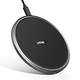 UGREEN Wireless Charger 10W QI Fast Charging Pad Mat with Anti-Slip Rubber Quick Charger Dock Station Compatible for iPhone Xs, X, 8 Plus, Samsung Galaxy S10 S9 S8 Plus S7 S6 Edge Note 9, LG V30 G7