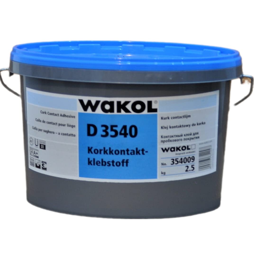 Wakol D3540 Cork Adhesive 2.5 Kilo Tub