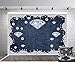 YEELE 8x6ft Denim Party Backdrop Diamond Style Jeans Inlaid Rhinestone Photography Background Birthday Party Banner Kids Adult Portrait Baby Shower Photo Booth Cake Smash Photoshoot Props Wallpaper