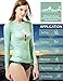 Rash Guard Women, DIVE & SAIL UPF 50+ UV Sunblock Swim Shirts Fast Dry Long Sleeve Surf Rashguard Tee