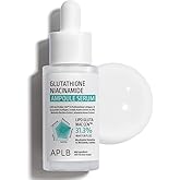 APLB Glutathione Niacinamide Ampoule Serum | LIPO GLUTA NIAC CEN™ 31.3% 1.35 FL.OZ/Korean Skincare, Long lasting moisturizing, Improve skin elasticity, Revitalize for gentle and improve skin texture