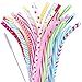 JANYUN 30 Pieces Reusable Plastic Straws BPA-Free 9