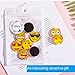 Refrigerator Magnets - 12 Pack 3 D Emoji Magnets for Whiteboard/Dishwasher, Cute Magnetic Emoji Chriatmas Gift Office Supply Fun Fridge Magnets for Toddlers By Aibily